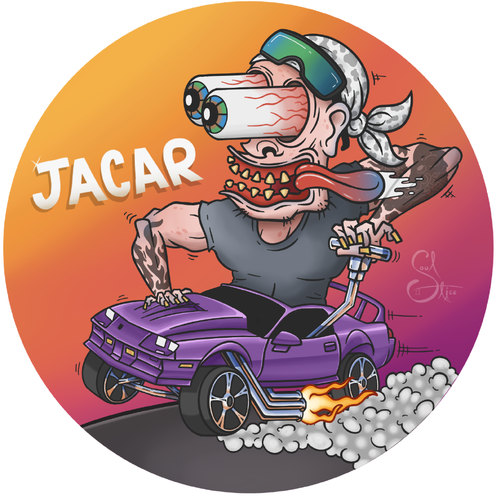 Logo for a local streamer, Jacar.