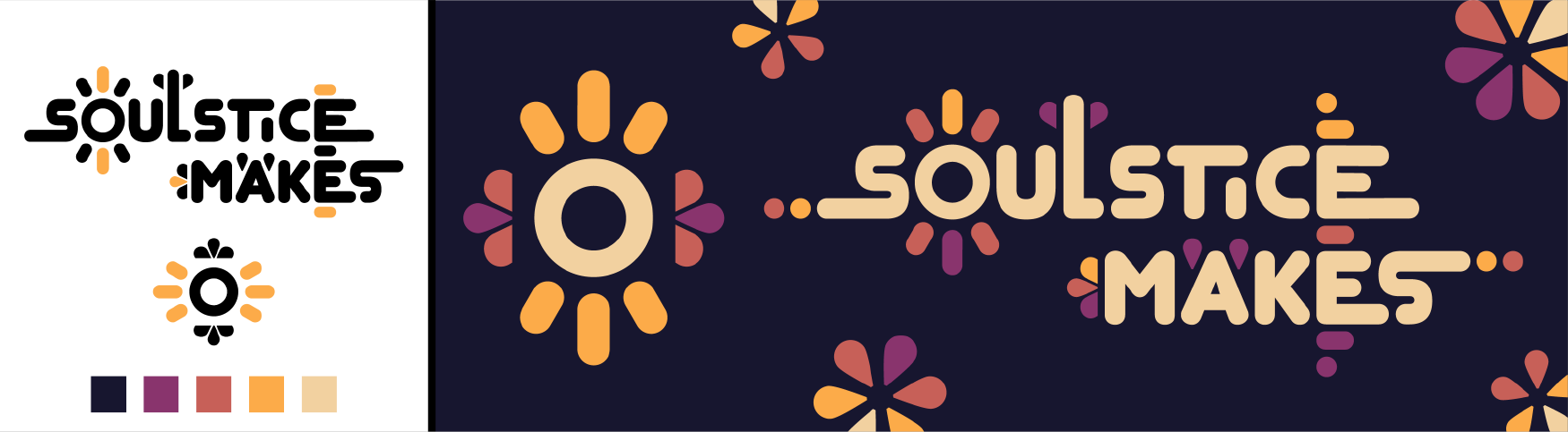 Logo for my brand, Soulsticemakes.