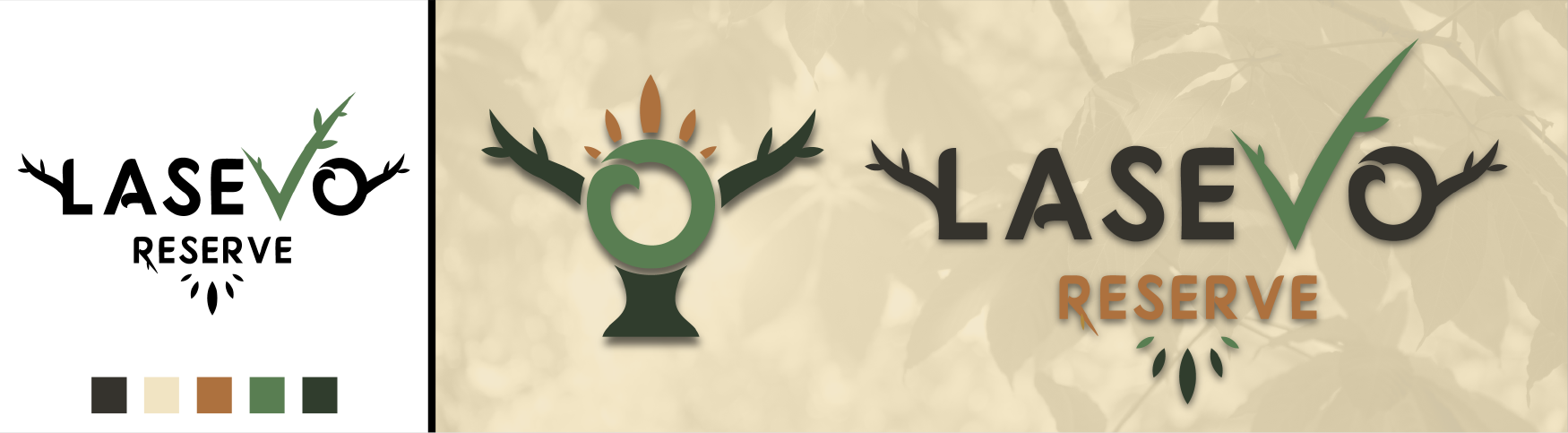 Mockup logo for a wildlife reserve.