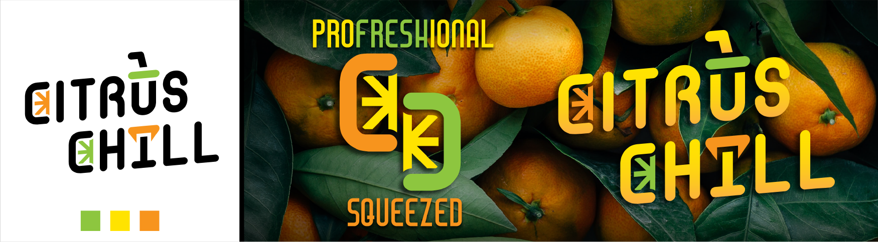 Mockup logo for a juice-based bar.