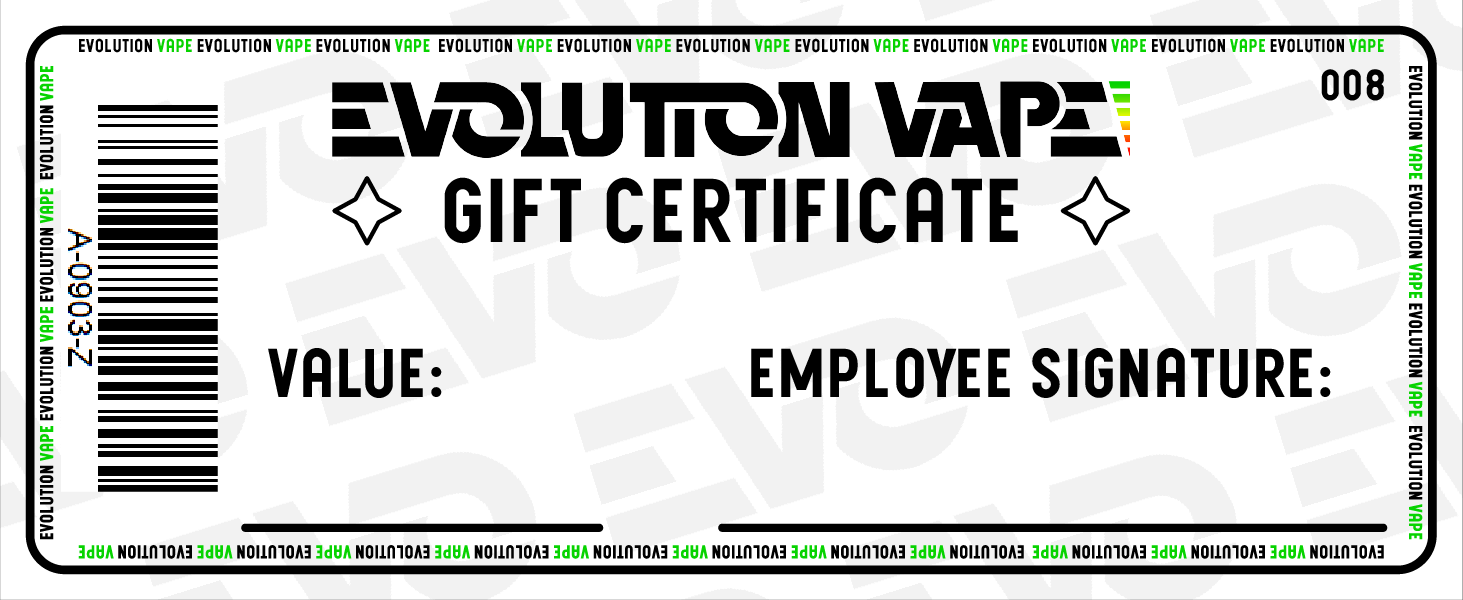 Example of one of the gift certificates I got to design for our holiday season.