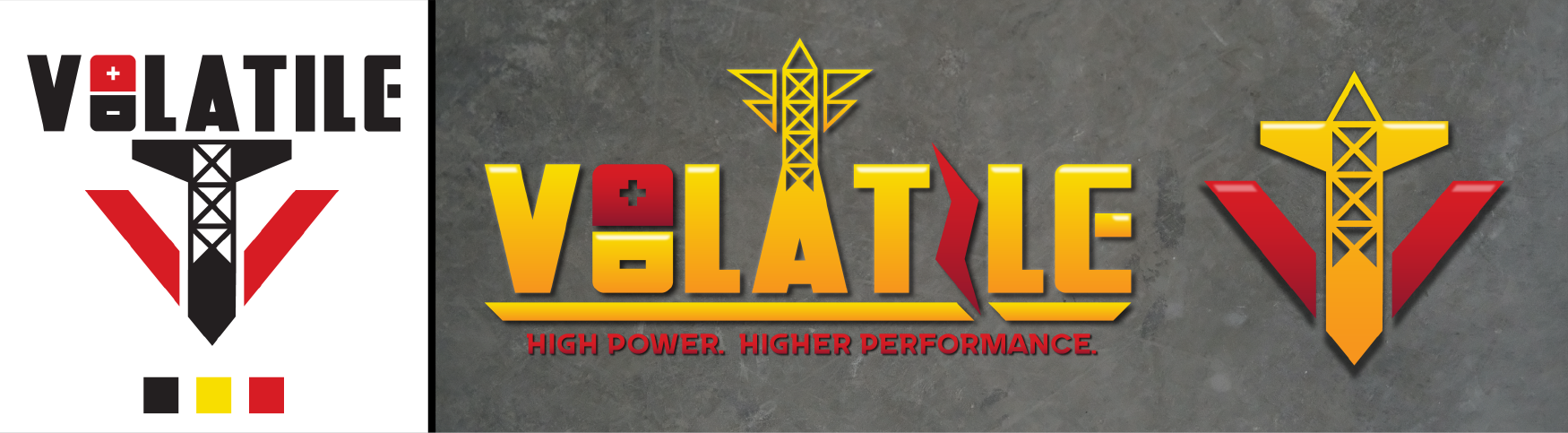 Mockup logo for a power company.