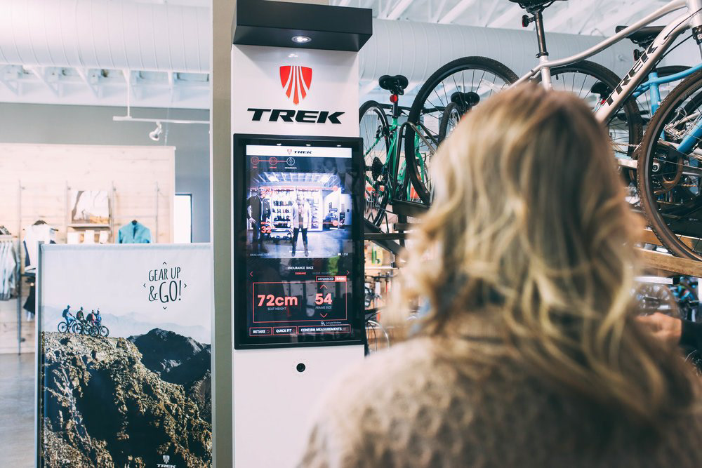 Trek Bikes: PFIT Interactive Kiosk