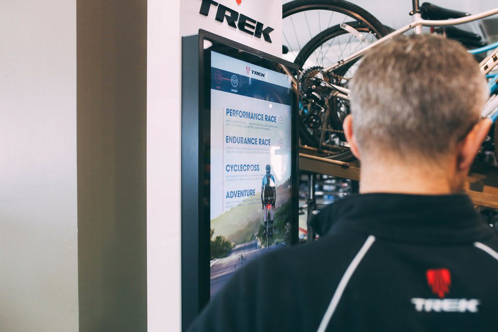Trek Bikes: PFIT Interactive Kiosk