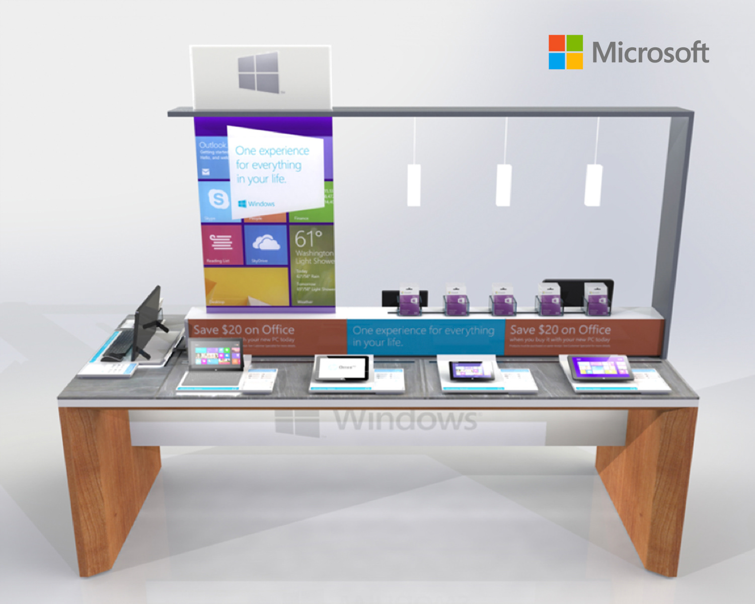 Microsoft: Feature Table for Best Buy