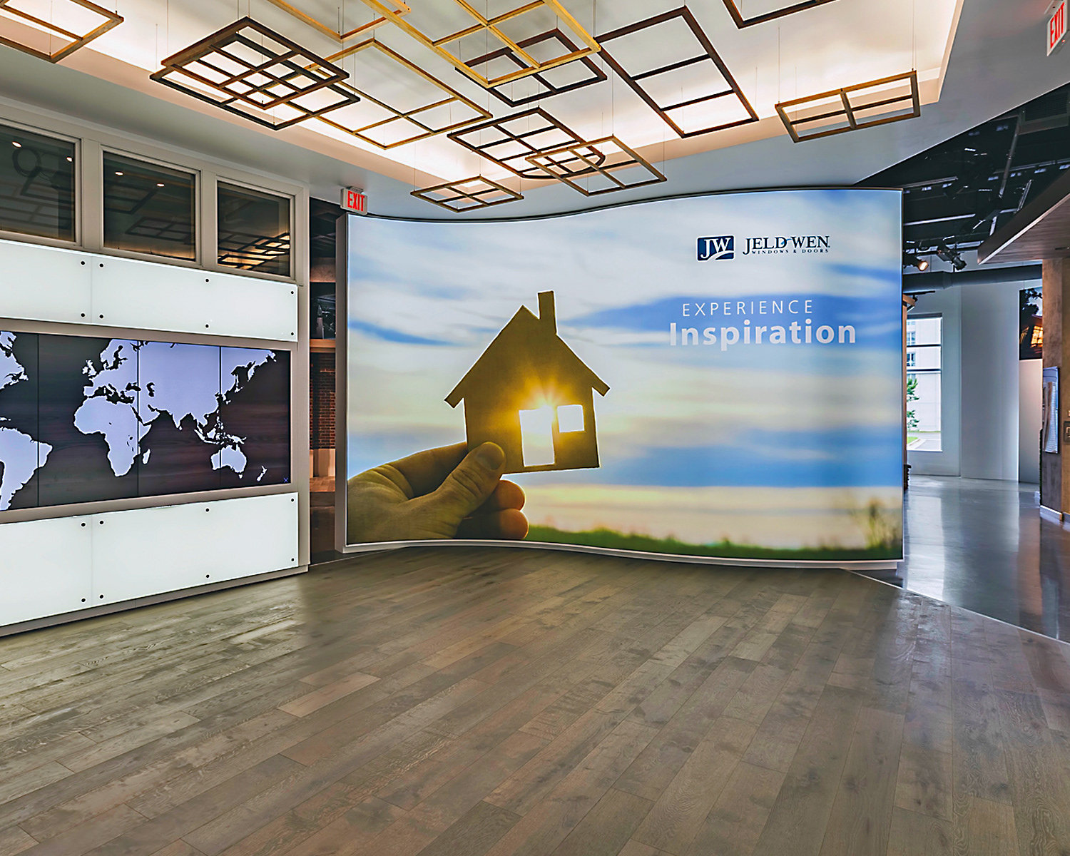 Jeld-Wen Corporate HQ: Immersive Lobby