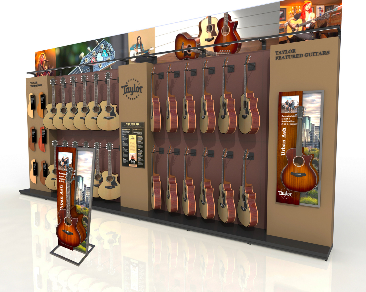 Taylor Guitars: Wall System