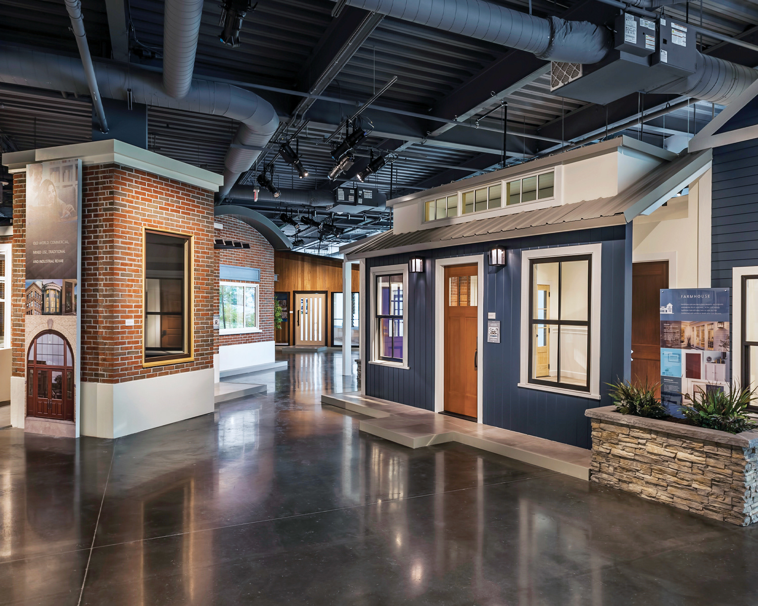 Jeld-Wen Corporate HQ: Vignette Village/Farmhouse & Multi-Use Building