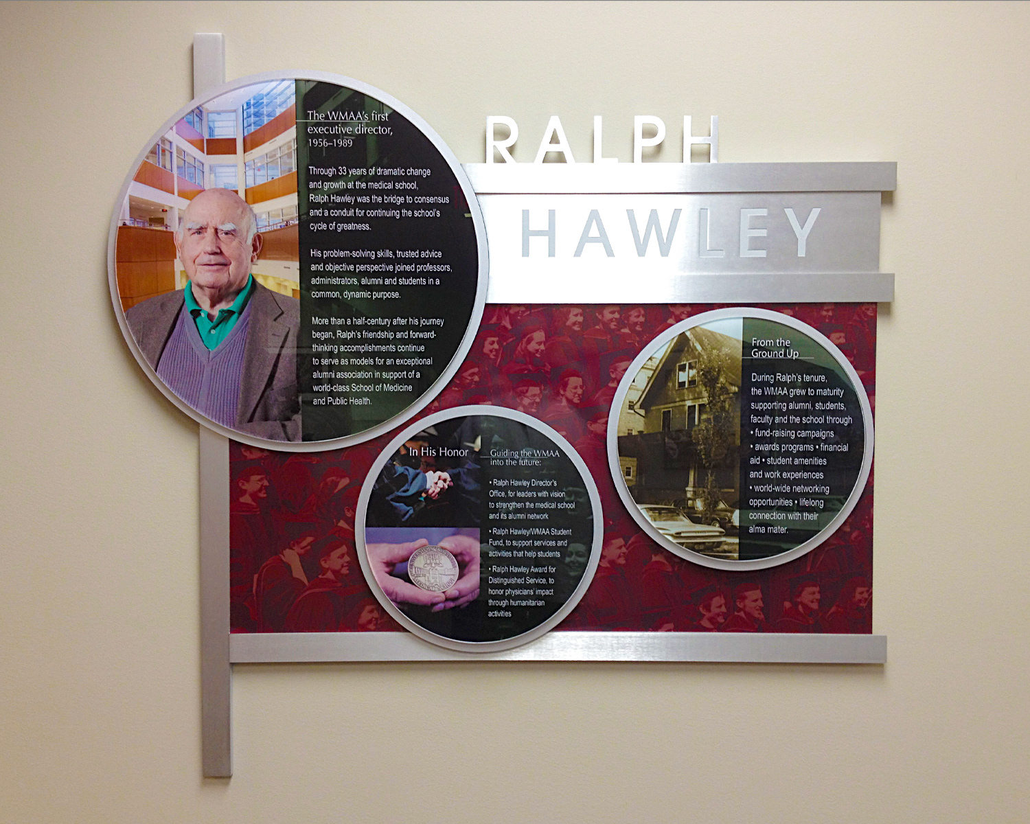 University of Wisconsin: Tribute Installation