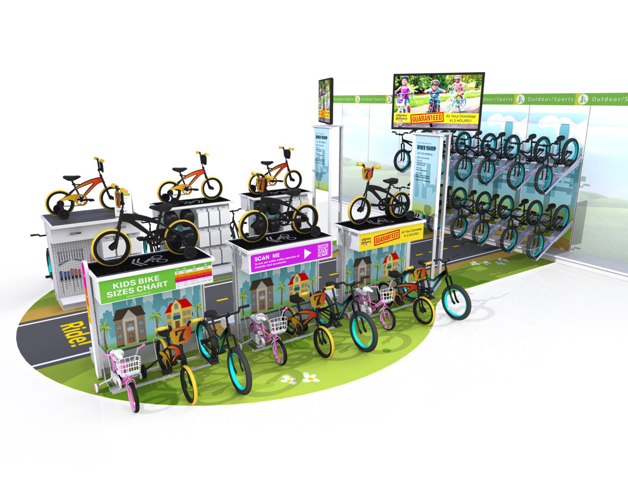 Fantasy World Toys: Bike Shop n' Shop