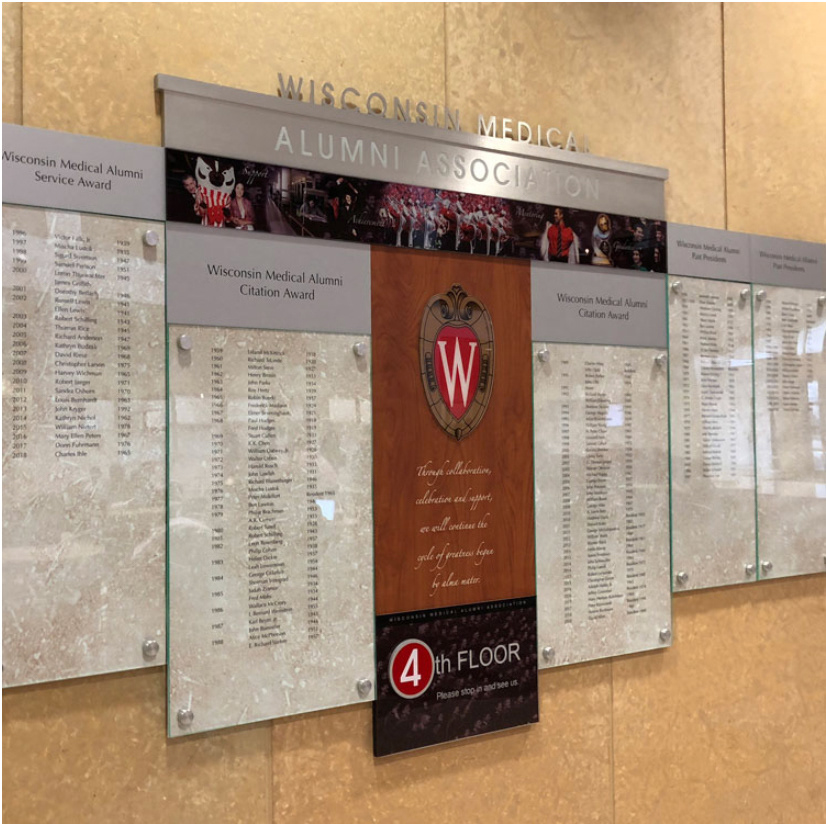 University of Wisconsin: Honor Wall