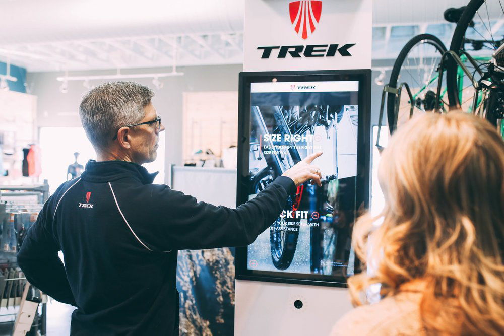 Trek Bikes: PFIT Interactive Kiosk