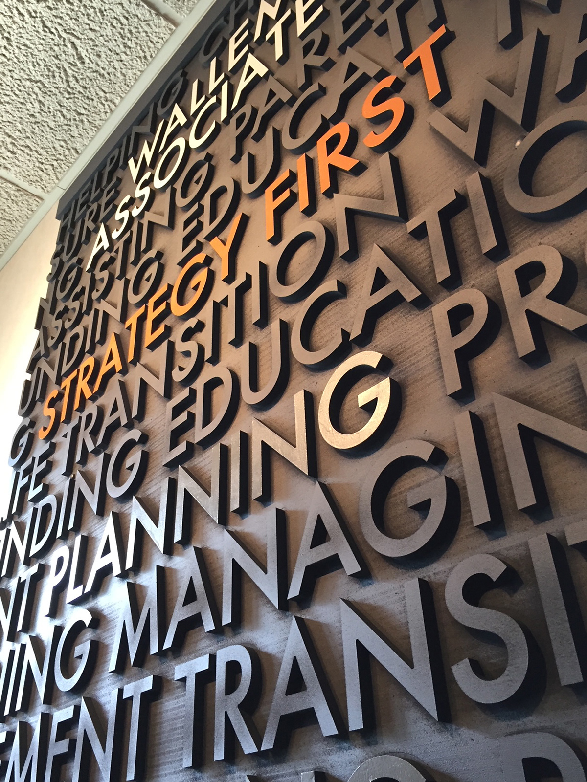 Wallem: Lobby Brand Wall