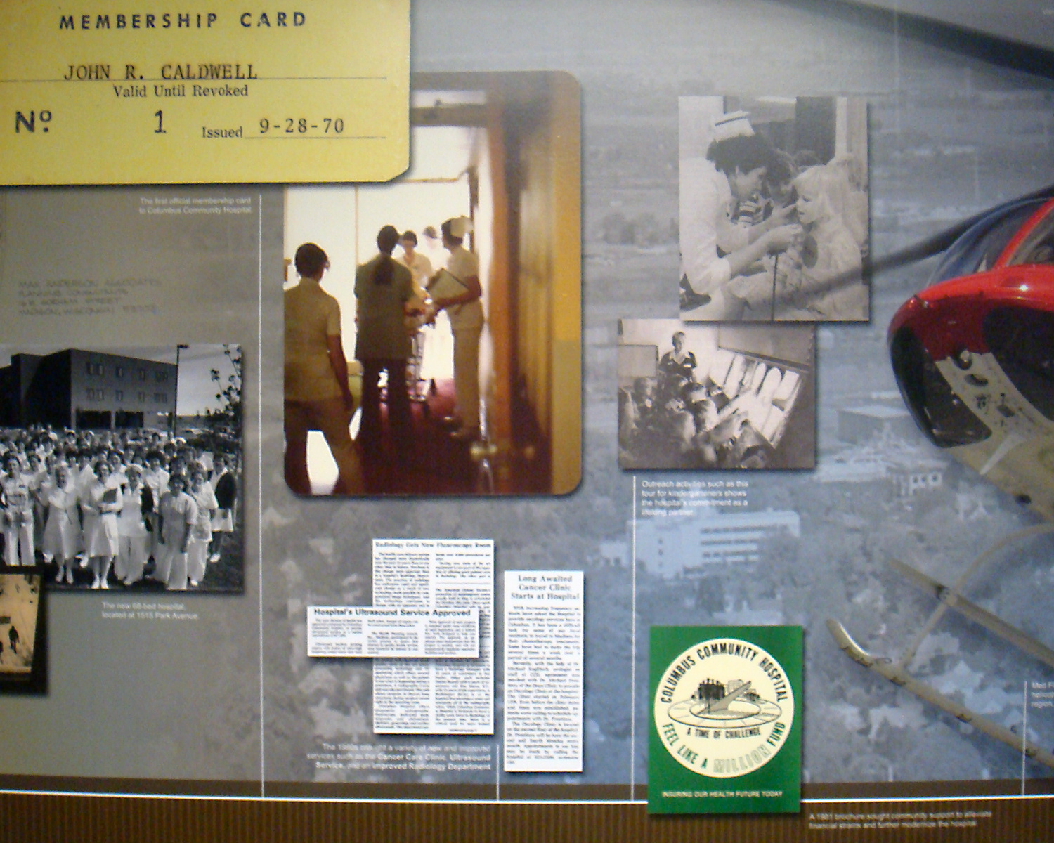 Columbus Community Hospital: Timeline Detail