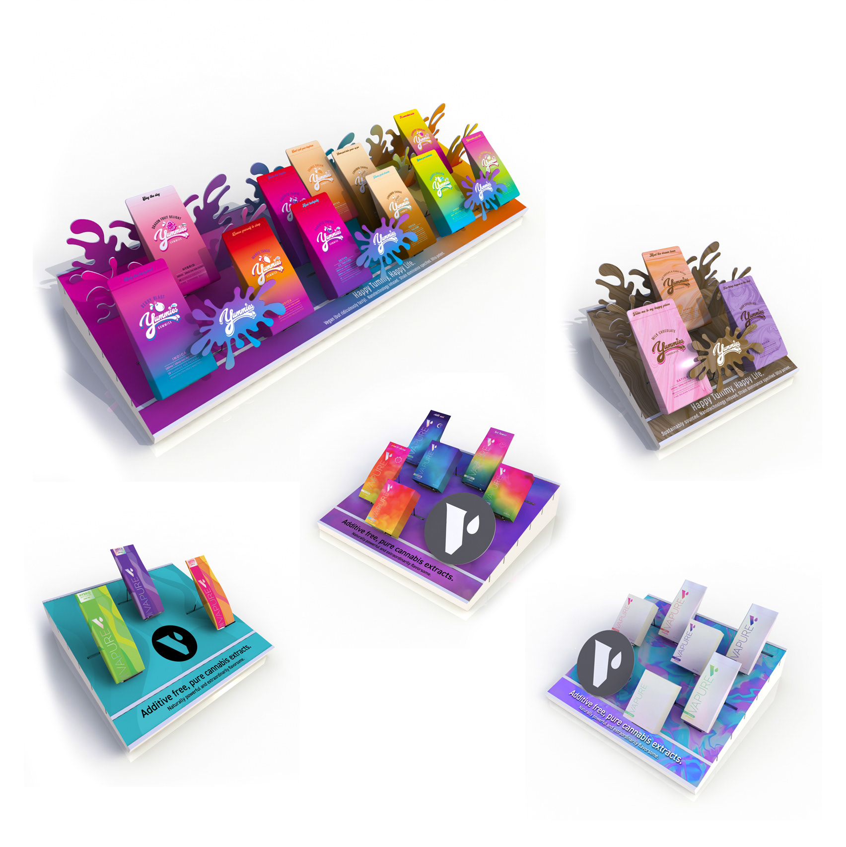 The Grove: Display Program / Gummies & Extracts