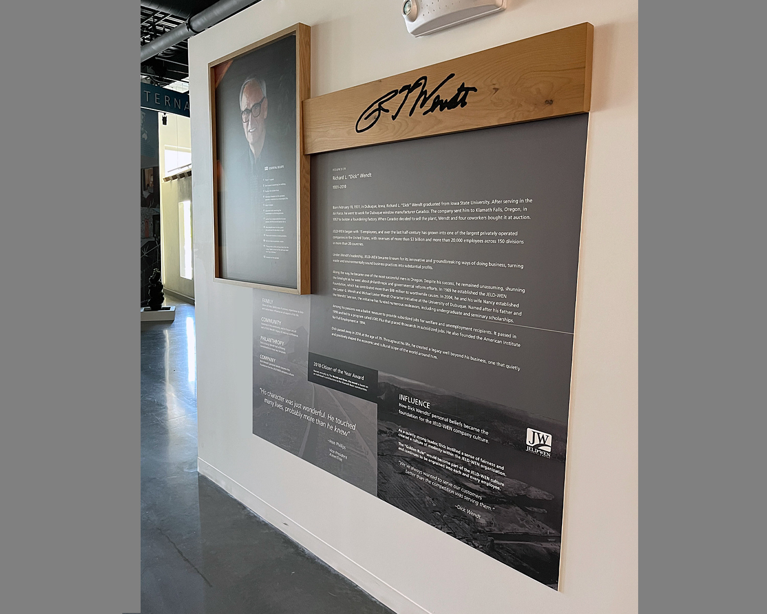 Jeld-Wen: HQ Bio Wall