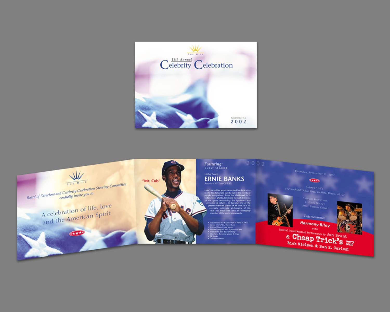 The MILL: Celebrity Celebration Mailer