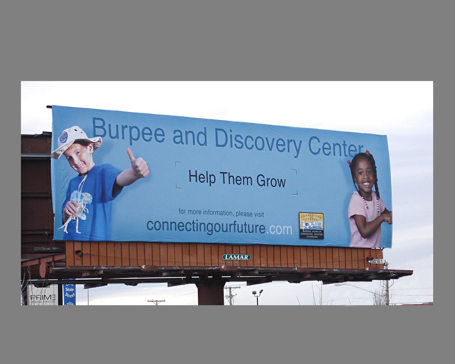 Burpee & Discovery Center Campaign Billboard 