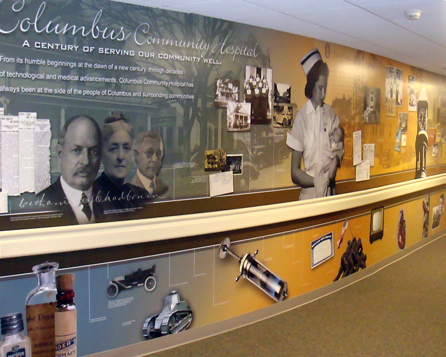 Columbus Community Hospital: Timeline