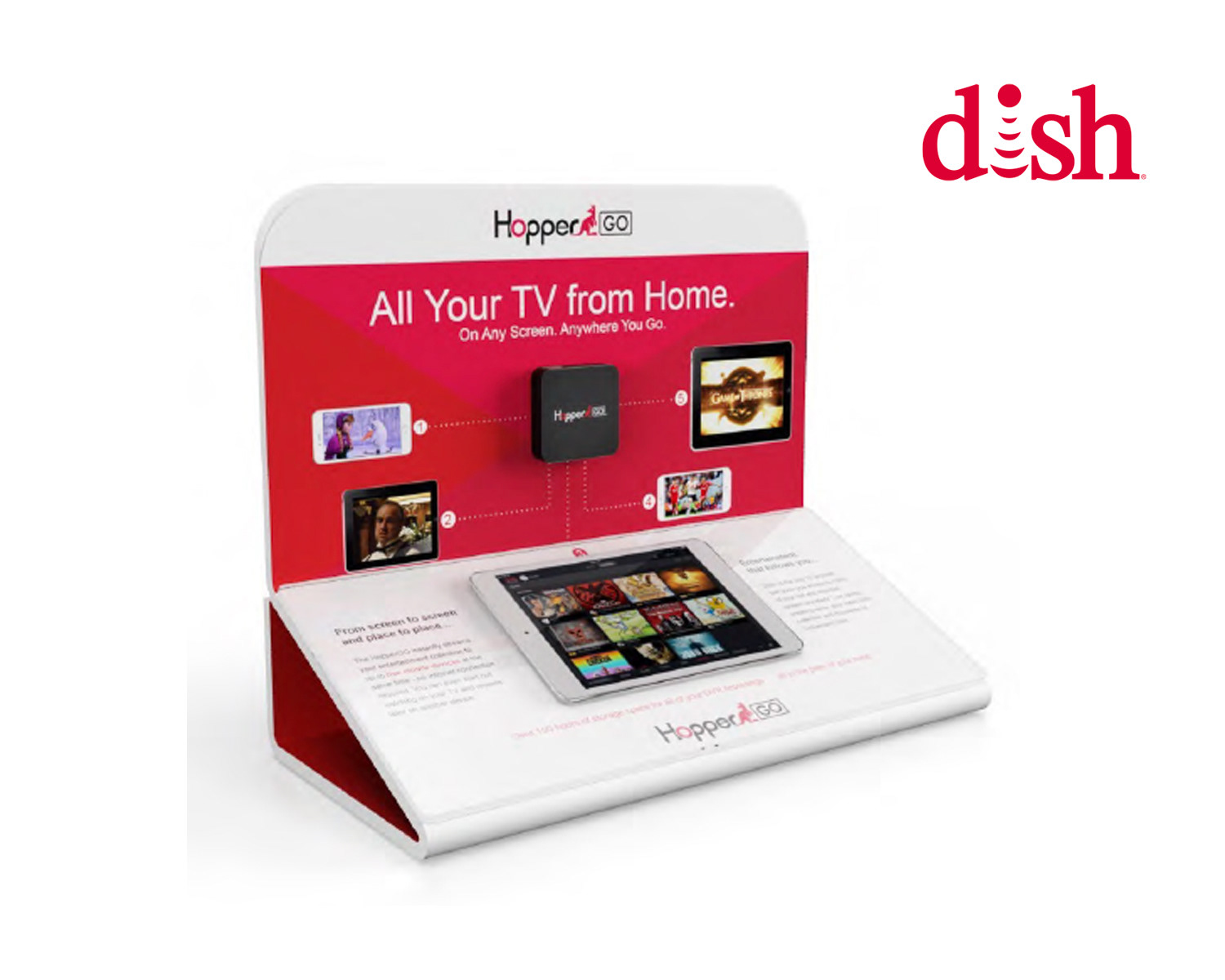Dish Network: Hopper Go Display