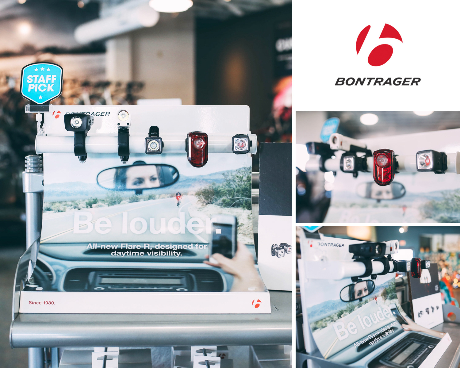 Bontrager: Headlamp/Taillight Display
