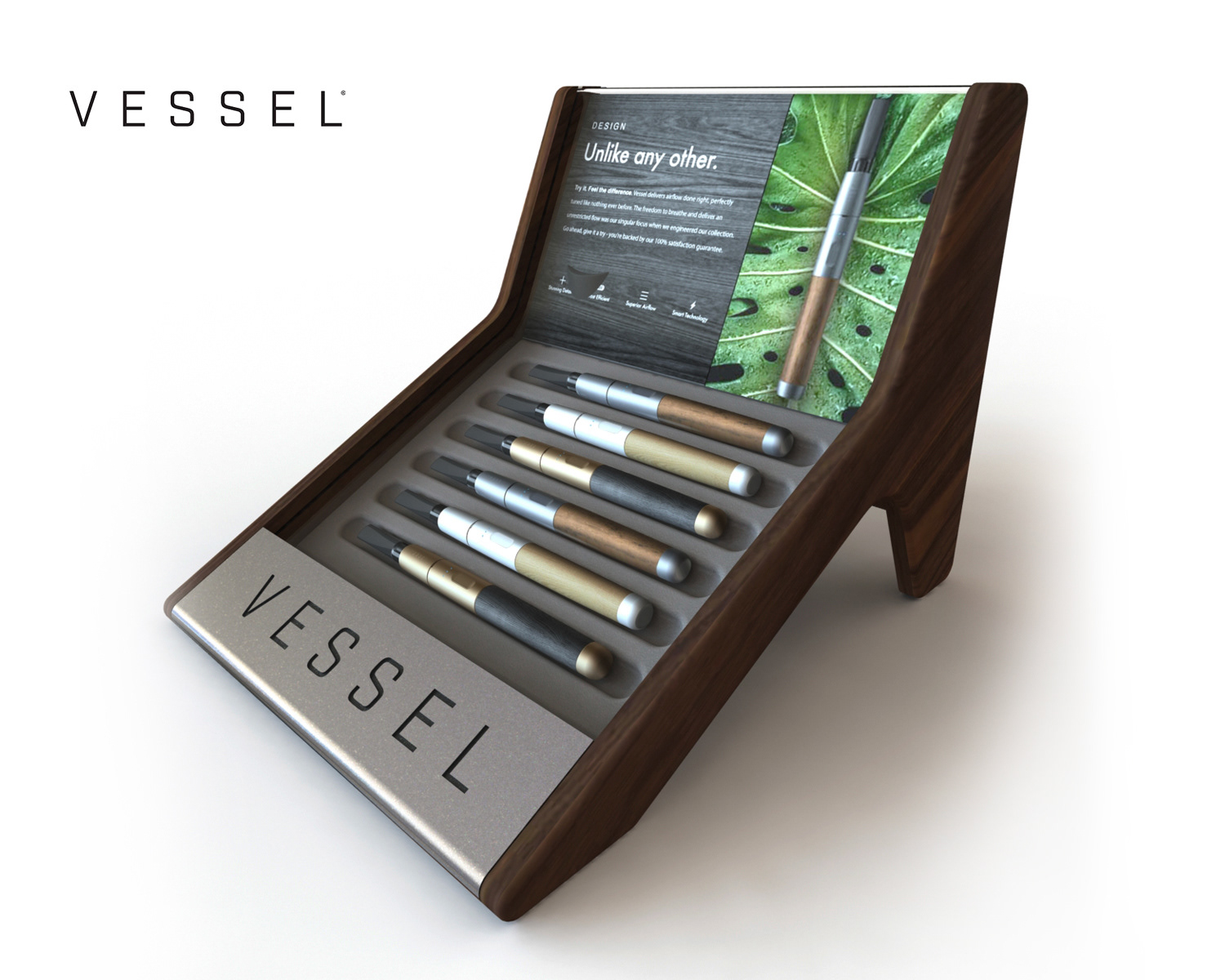 Vessel: Vape Pen Counter Display