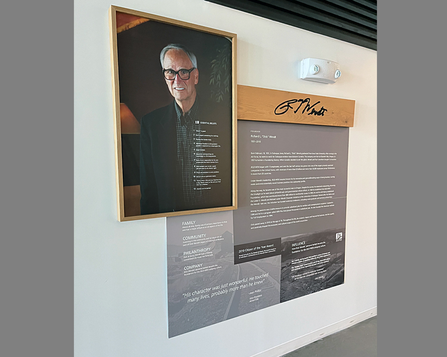Jeld-Wen: HQ Bio Wall