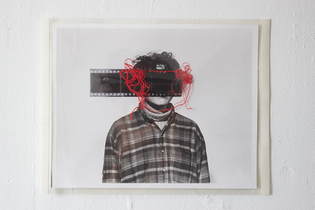Unraveled | RC photo paper, film negative, thread | 2018