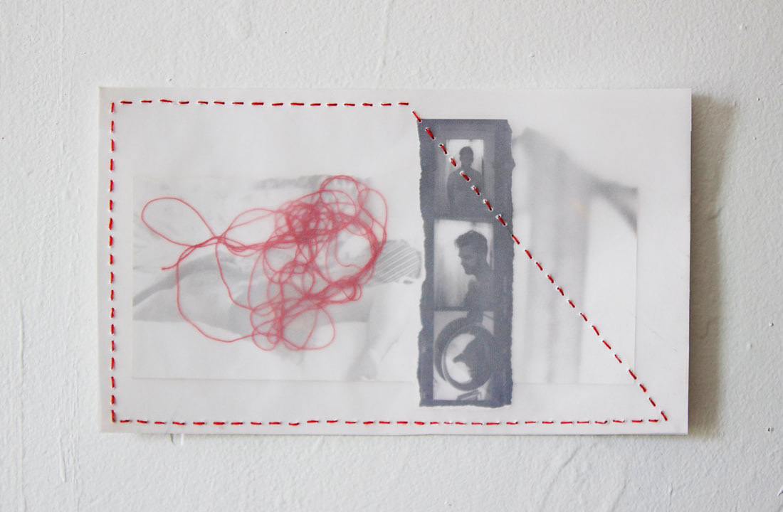 Transparent | RC photo paper, thread, vellum | 2017