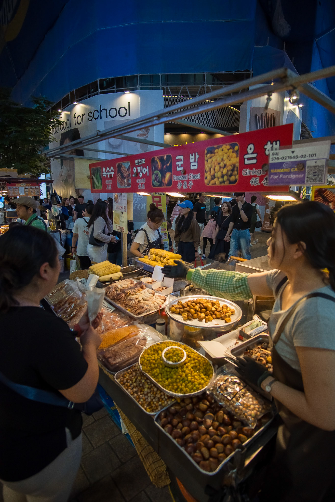 Myeongdong Street Market