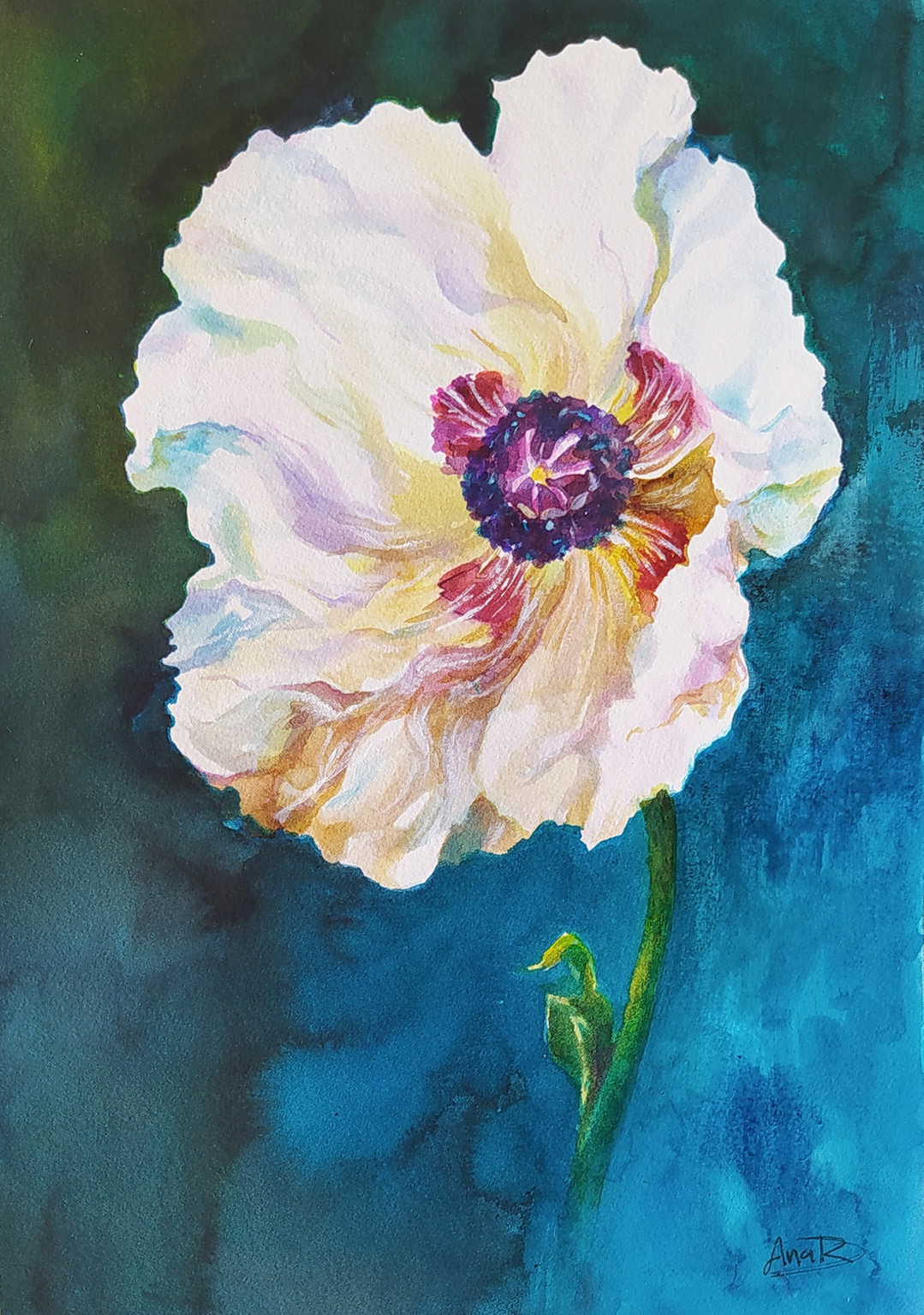 Espíritu luminoso, 32x23 cm.. Colección particular