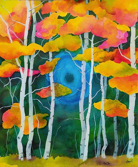 La consciencia del bosque. 39x32,5 cm. Colección particular.