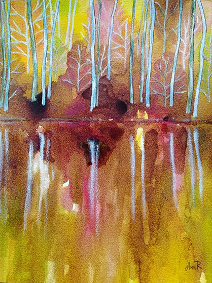 Remanso. 17,5x23 cm. Colección particular
