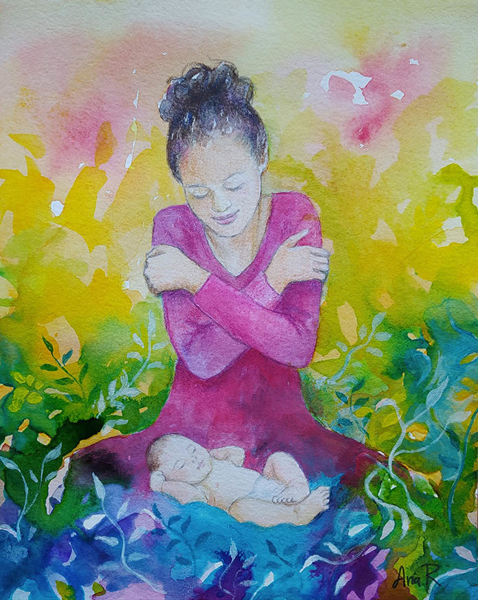 Esperanza, 18x22,6 cm.