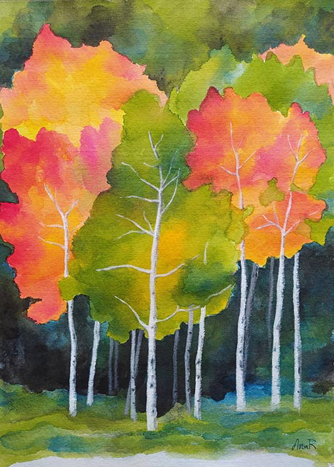 El corazón del bosque. 34,7x24,9 cm.
