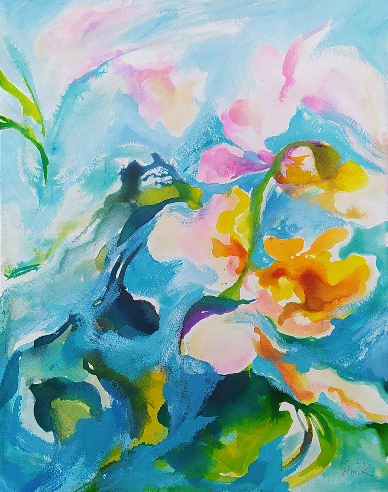 Bailar, 35x27 cm.