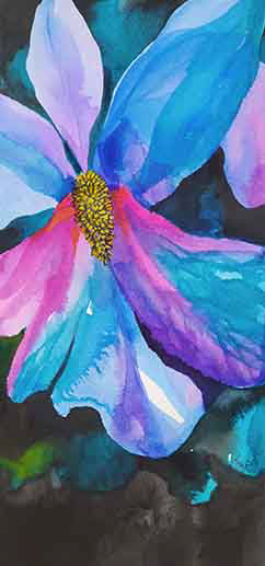 Flor nocturna. 17x36,5 cm.