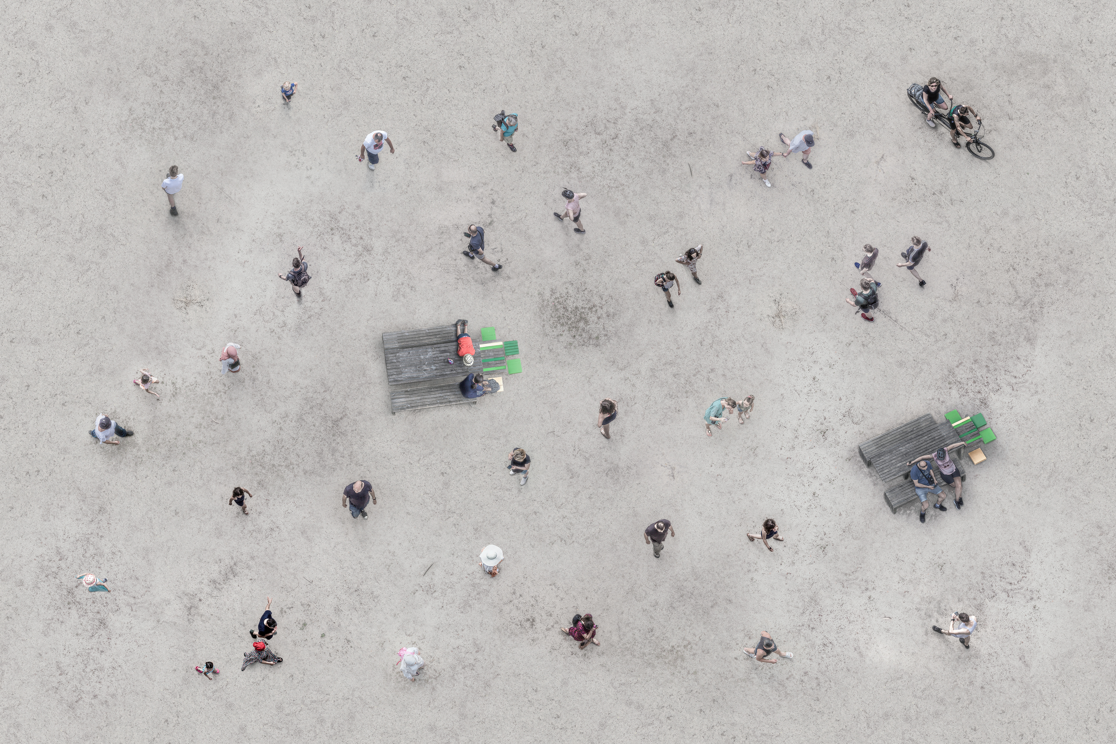 Crowded Desert, Lommel - Belgium - 90x60cm
