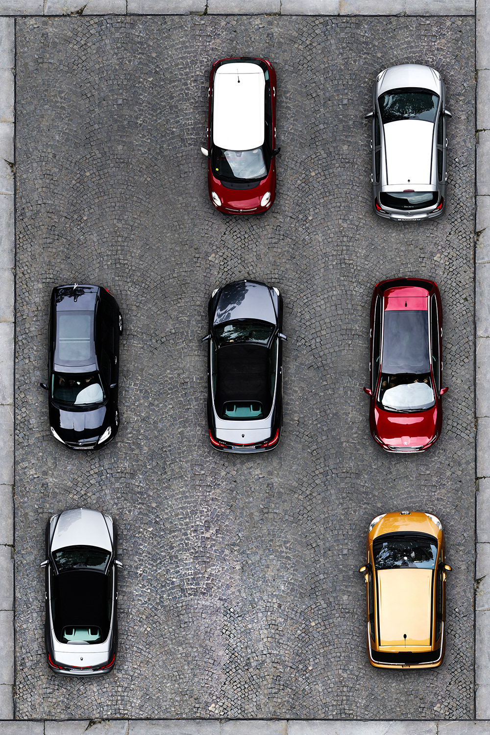 Enclosed Cars, Small, 20x30cm