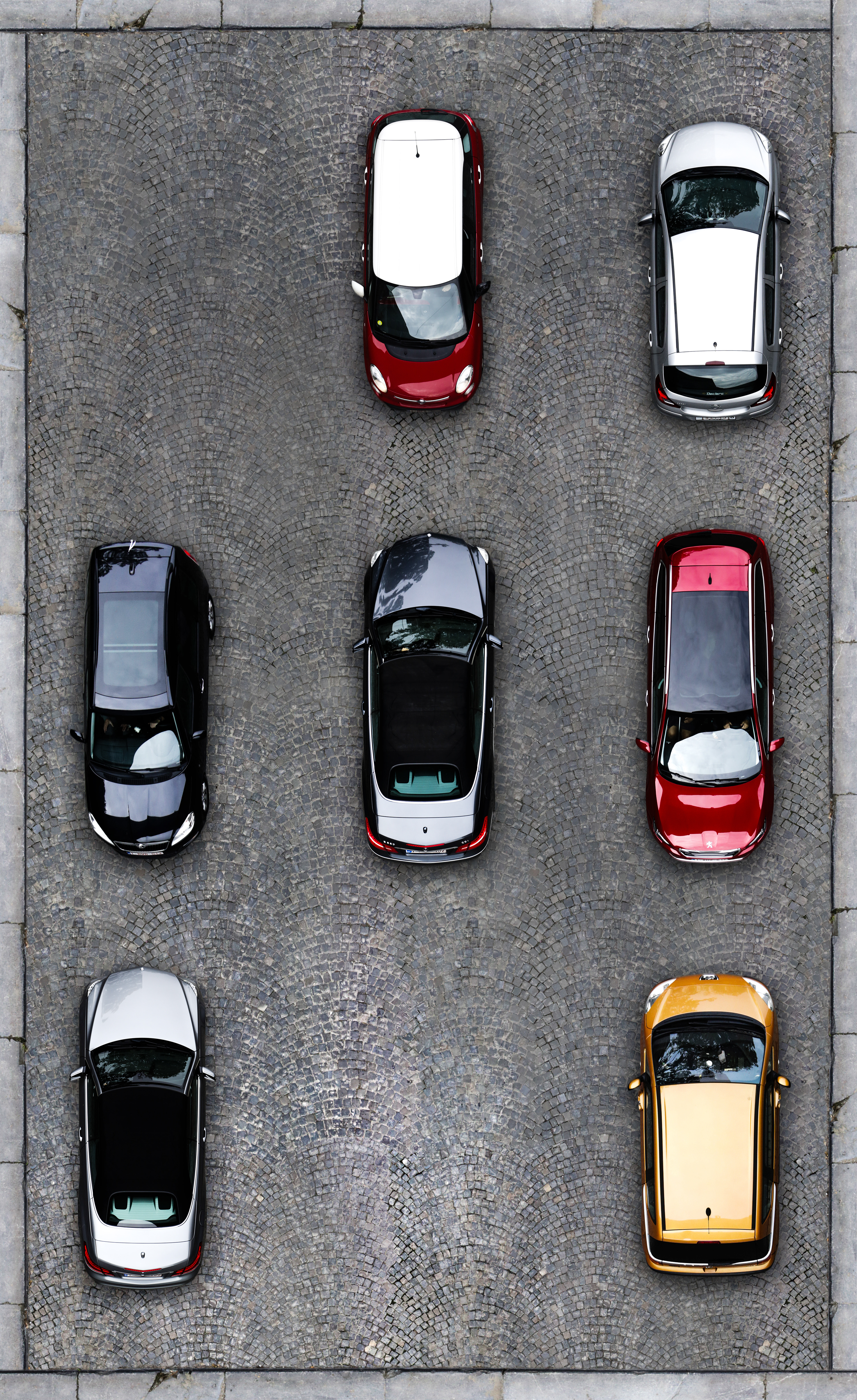 Enclosed Cars, Small, 20x30cm