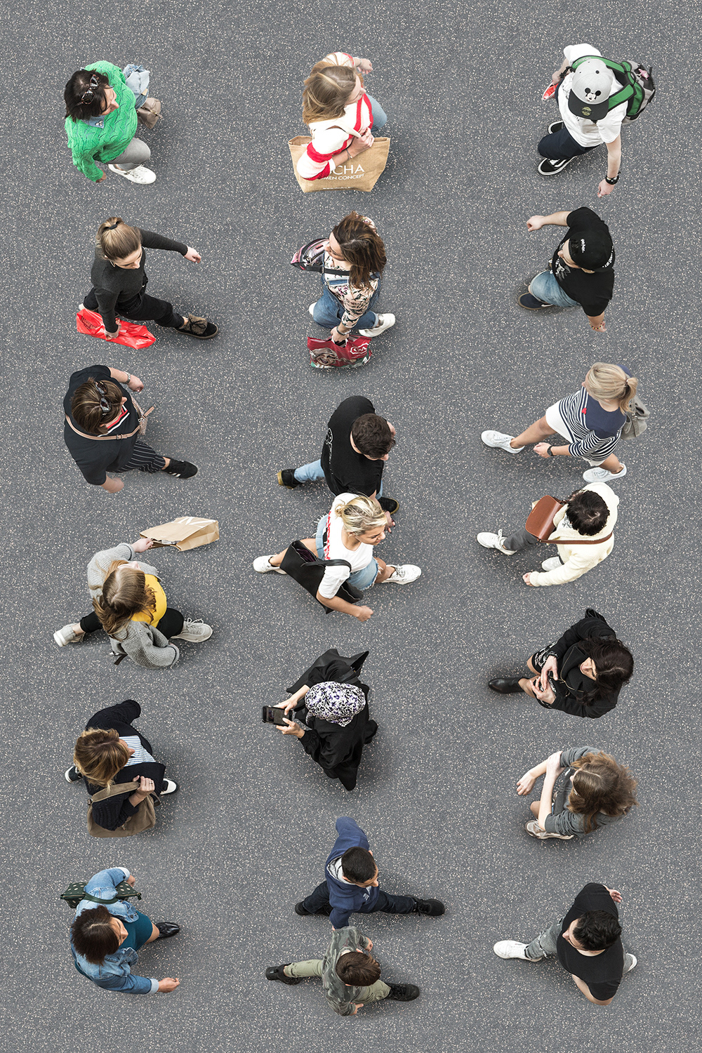 Line Up, Small, 20x30cm