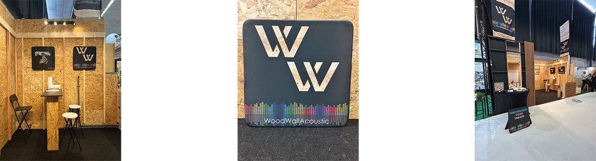 Tableaux acoustiques (salon Bois & Habitat)