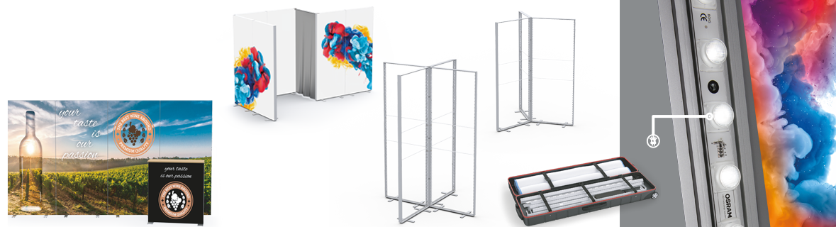 CAISSONS LUMINEUX MODULAIRES