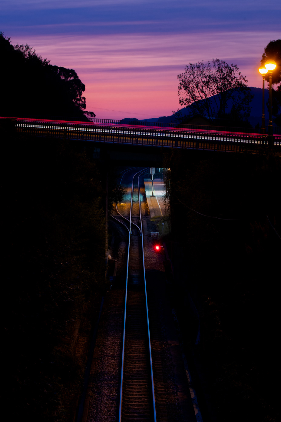 RailRoad Sunset - Cantabria