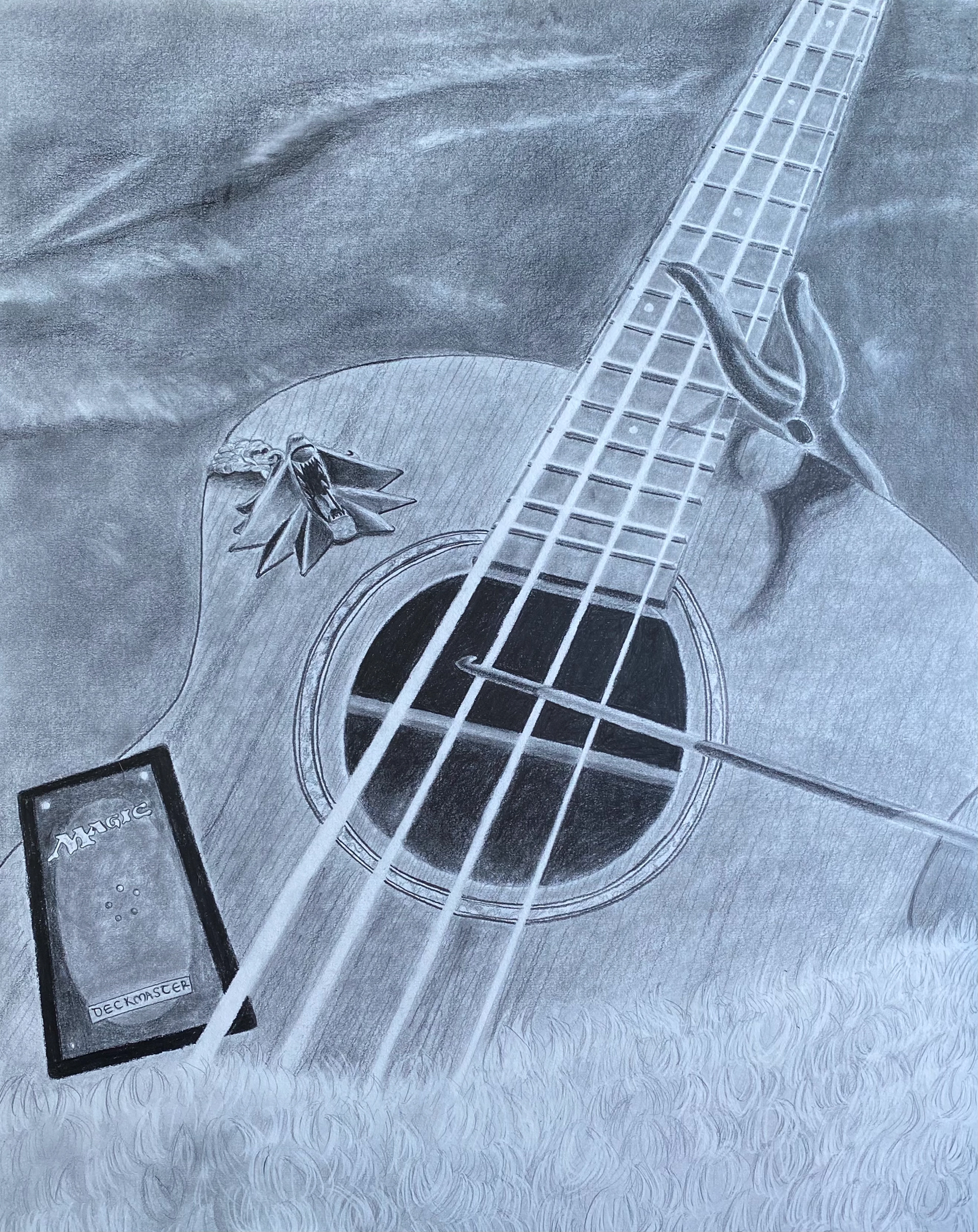 Still Life #1, 18" x 24", Graphite on Paper