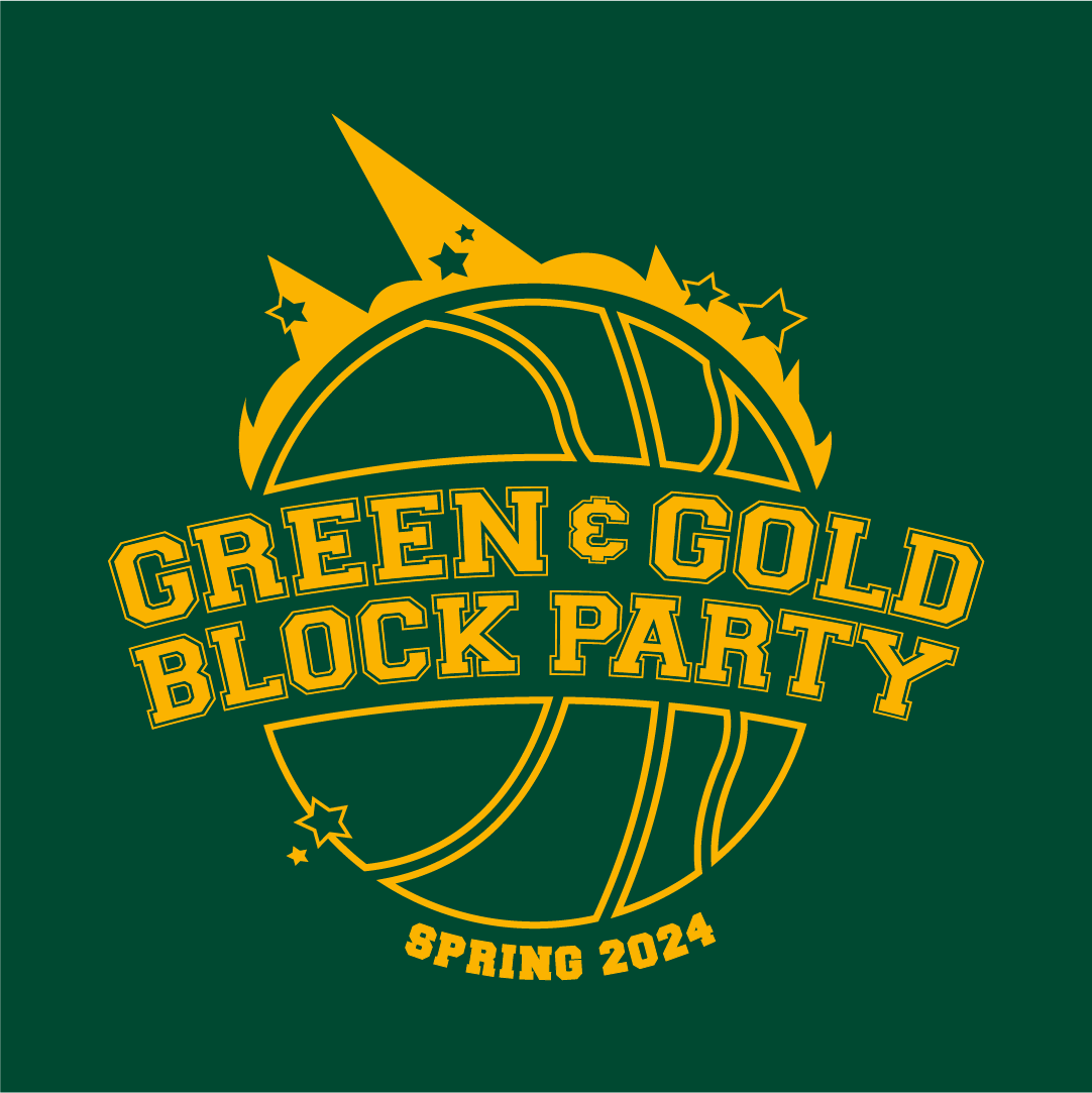 Design for T-Shirt giveaway event at a Cal Poly Pomona sports game.