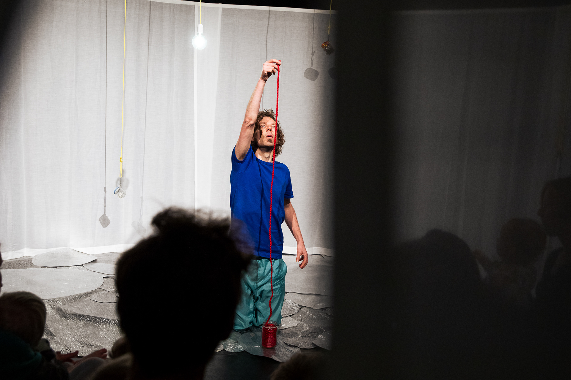 Fotografie voorstelling 'Potjes man'