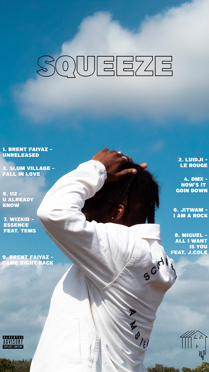 Squeeze Tracklist - Social Media Post