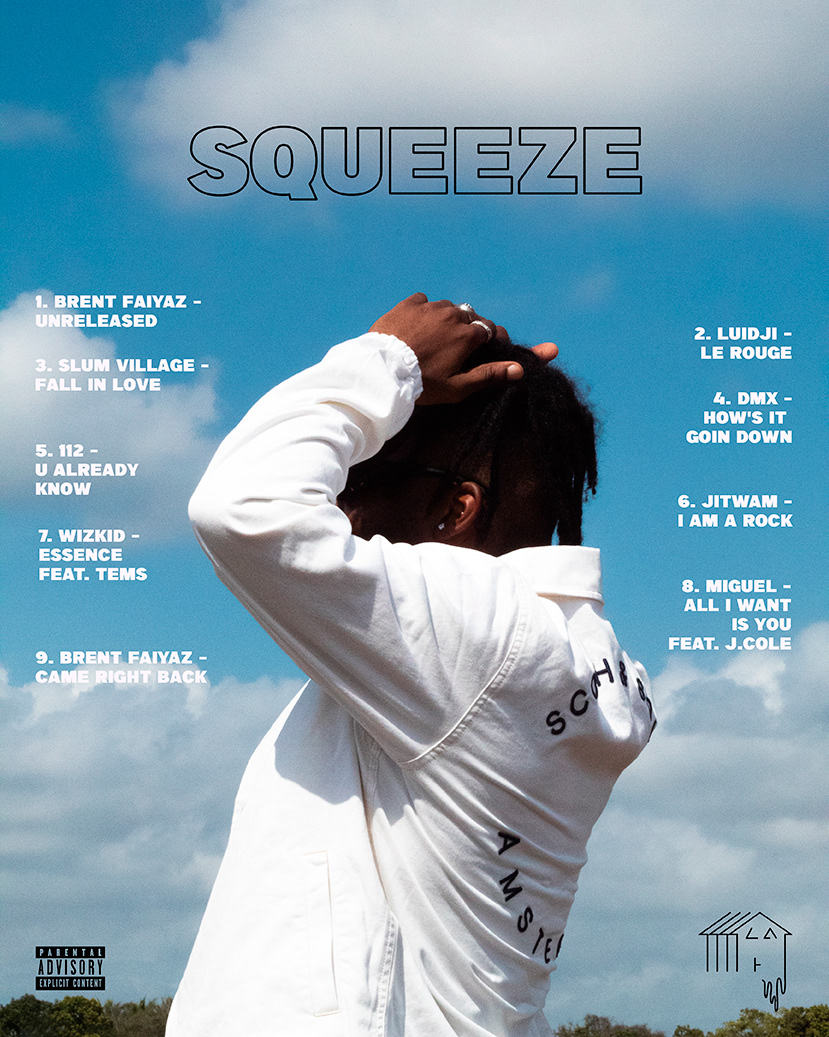 Squeeze Tracklist - Social Media Post
