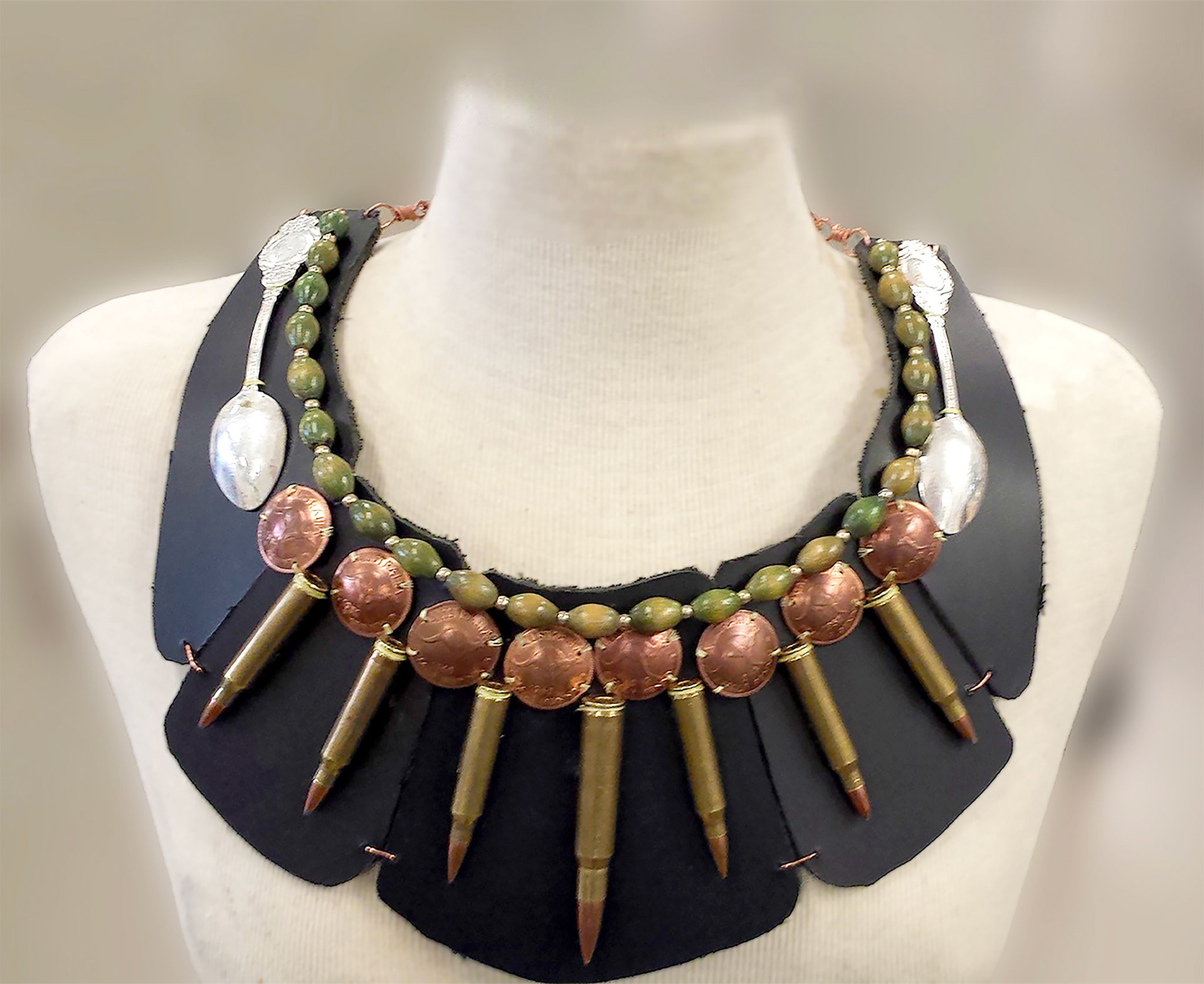 Breast Plate For The Dead 2014 1st Jewellery Hand Made & Original